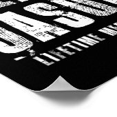 Team Jason Motivational Insrational Proud Family  Poster (Ecke)