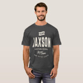 Team Jaxson Lifetime Mitglied Jaxson Name T-Shirt (Vorne ganz)