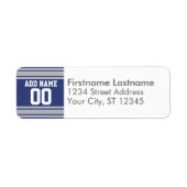 Team Jersey - Individuelle Name - Rücksendeadresse (Vorne)