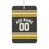 Team Jersey mit Individuelle Name und Nummer Autolufterfrischer (Vorderseite)