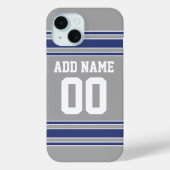Team Jersey mit Individuelle Name und Nummer Case-Mate iPhone Hülle (Rückseite)