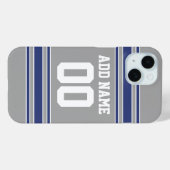 Team Jersey mit Individuelle Name und Nummer Case-Mate iPhone Hülle (Rückseite (Horizontal))
