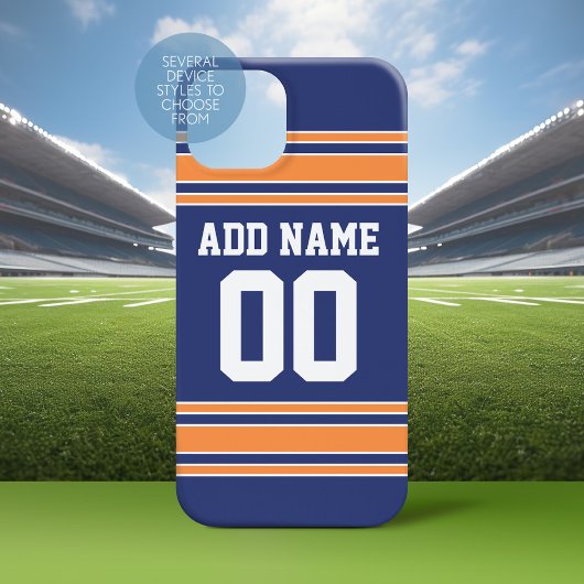 Team Jersey mit Individuelle Name und Nummer Case-Mate iPhone Hülle