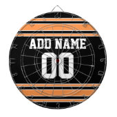 Team Jersey mit Individuelle Name und Nummer Dartscheibe (vorne)