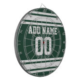 Team Jersey mit Individuelle Name und Nummer Dartscheibe (Vorderseite Links)