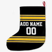 Team Jersey mit Individuelle Name und Nummer Großer Weihnachtsstrumpf (Rückseite)