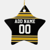 Team Jersey mit Individuelle Name und Nummer Keramikornament (Vorne)