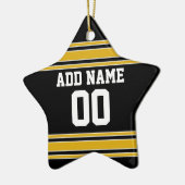 Team Jersey mit Individuelle Name und Nummer Keramikornament (Links)