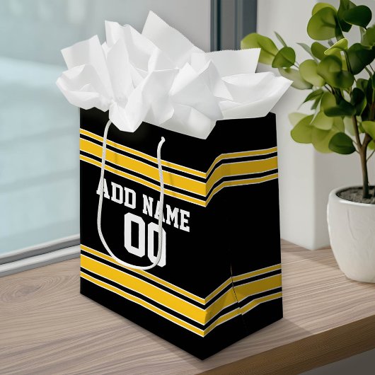 Team Jersey mit Individuelle Name und Nummer Mittlere Geschenktüte