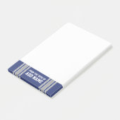 Team Jersey mit Individuelle Name und Nummer Post-it Klebezettel (angewinkelt)