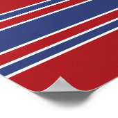 Team Jersey mit Individuelle Name und Nummer Poster (Ecke)