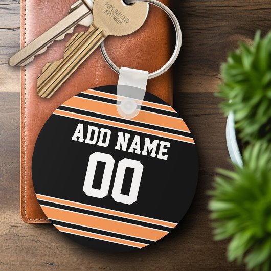 Team Jersey mit Individuelle Name und Nummer Schlüsselanhänger