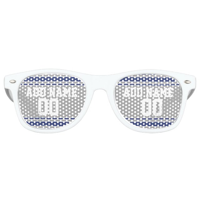 Team Jersey mit Individuelle Name und Nummer Sonnenbrille (Vorderseite)