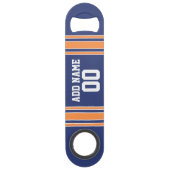 Team Jersey mit Individuelle Name und Nummer Speed Flaschenöffner (Vorderseite)