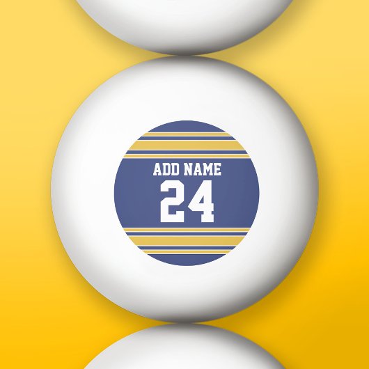 Team Jersey mit Individuelle Name und Nummer Tischtennisball