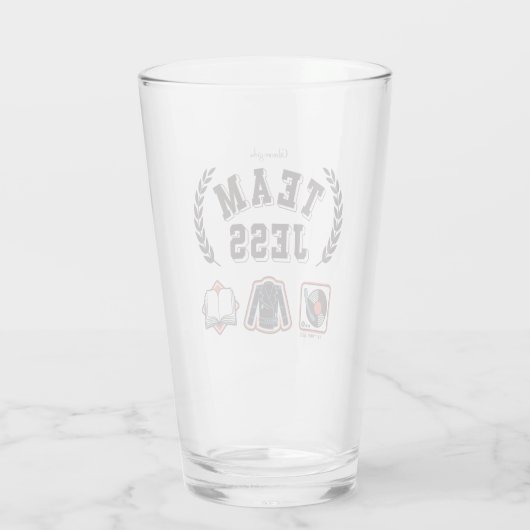 Team Jess Gilmore Girls Design Glas (Rückseite)