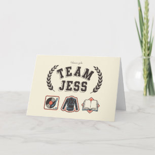 Team Jess Gilmore Girls Design Karte