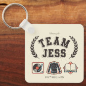 Team Jess Gilmore Girls Design Schlüsselanhänger (Vorderseite)