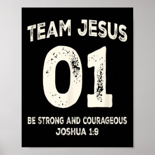Team Jesus 01 sei mutig Poster
