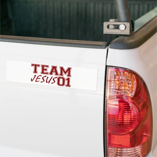 Team Jesus Autoaufkleber (Auf Lkw)