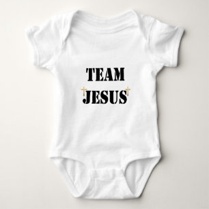 Team Jesus Baby Strampler