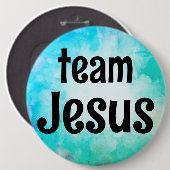 Team Jesus Button (Vorne & Hinten)