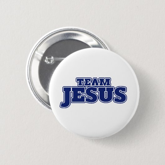 Team Jesus Button (Vorne & Hinten)