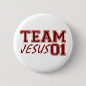 Team Jesus Button (Vorderseite)