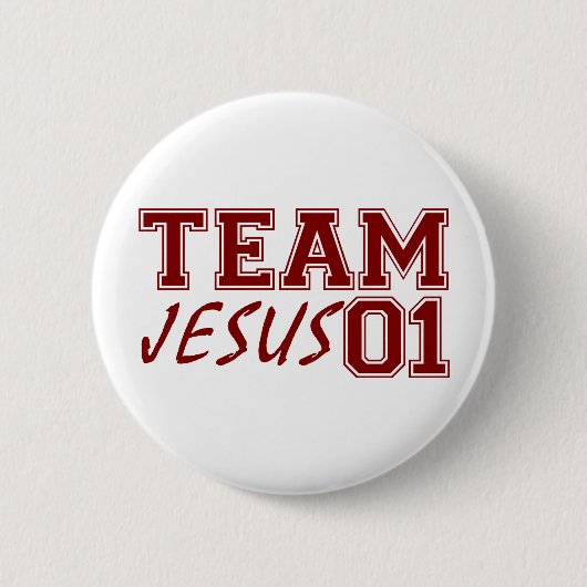 Team Jesus Button (Vorderseite)