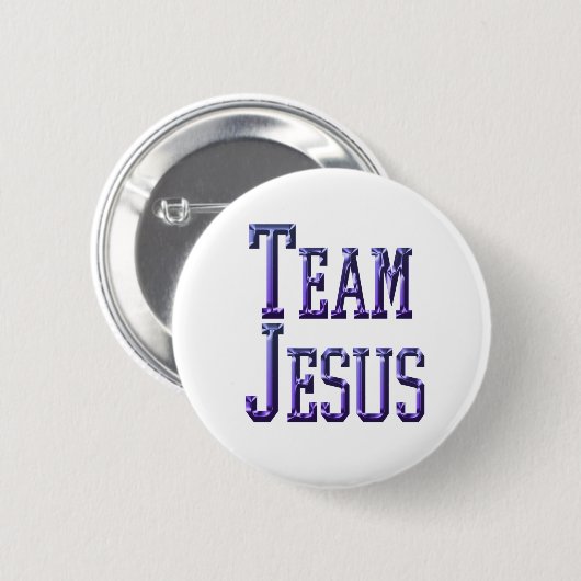 Team Jesus Button (Vorne & Hinten)