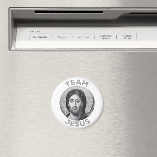 Team Jesus: Christ Pantocrator Magnet (In Situ (Geschirrspüler))