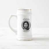 Team Jesus: Christ Pantokator Icon Bierglas (Links)