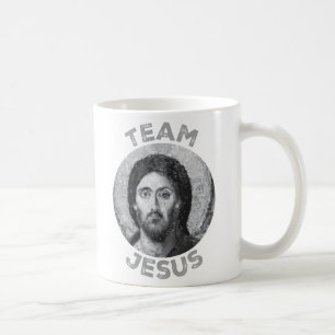 Team Jesus: Christ Pantokator Icon Kaffeetasse
