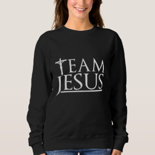 Team Jesus Christentum Jesus Christus Christus Bib Sweatshirt