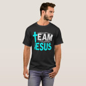 Team Jesus Christentum, Katholiken, Religion T-Shirt (Vorne ganz)