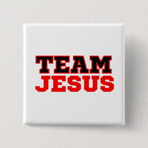 Team Jesus Christlich Faith Button