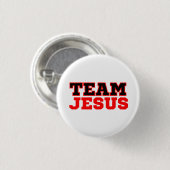 Team Jesus Christlich Faith Button (Vorne & Hinten)