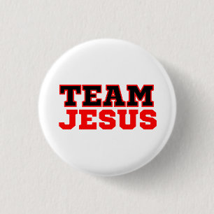 Team Jesus Christlich Faith Button