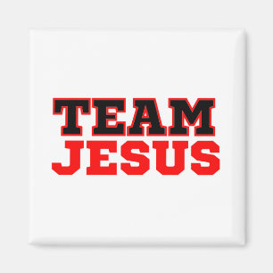 Team Jesus Christlich Faith Magnet