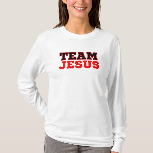 Team Jesus Christlich Faith T - Shirt (Vorderseite)