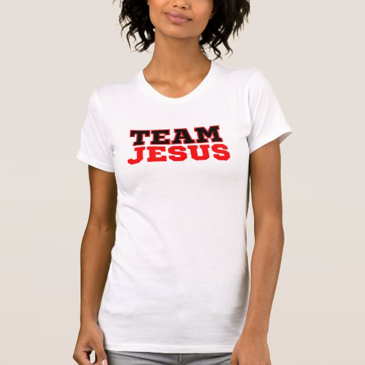 Team Jesus Christlich Faith T - Shirt (Vorderseite)
