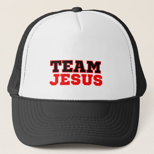 Team Jesus Christlich Faith Truckerkappe (Vorderseite)