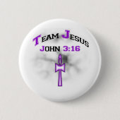Team Jesus Christlich John 316 Button (Vorderseite)