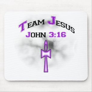 Team Jesus Christlich John 316 Mousepad
