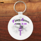 Team Jesus Christlich John 316 Schlüsselanhänger (Vorderseite)