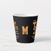 TEAM JESUS Christlich Monogram Milchtasse (Vorderseite)