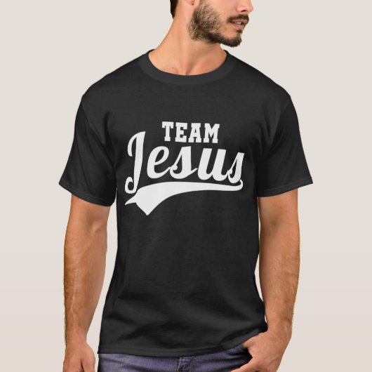 Team Jesus Christlich T-Shirt (Vorderseite)