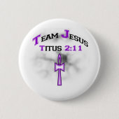 Team Jesus Christlich Titus 211 Button (Vorderseite)