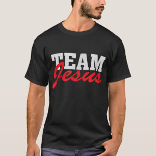 Team Jesus - Christlicher Glaubenssatz Glaube Spri T-Shirt