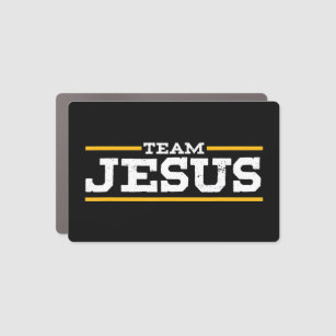 Team Jesus Christus christlich-katholisch-orthodox Auto Magnet